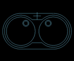 Fregadero Doble Circular 001